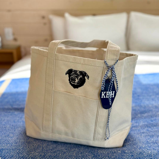 The Bear Bag - Medium Canvas Tote